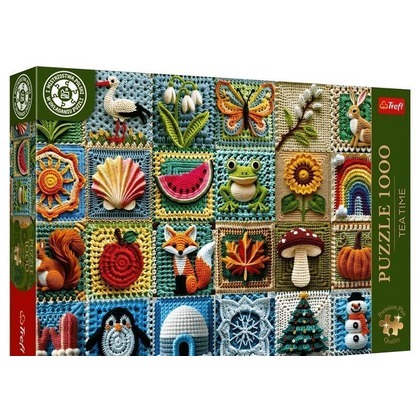 Puzzle 1000 Tea Time: Szydełkowanie TREFL