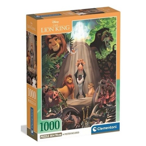 Puzzle 1000 The Lion King compact