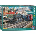 Puzzle 1000 The Old Depot Station by Ken Zylla 6000-5876