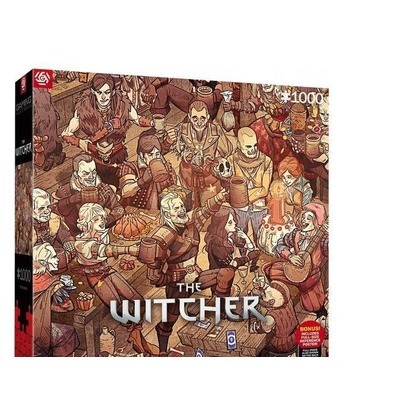 Puzzle 1000 The Witcher (Wiedźmin) Birthday
