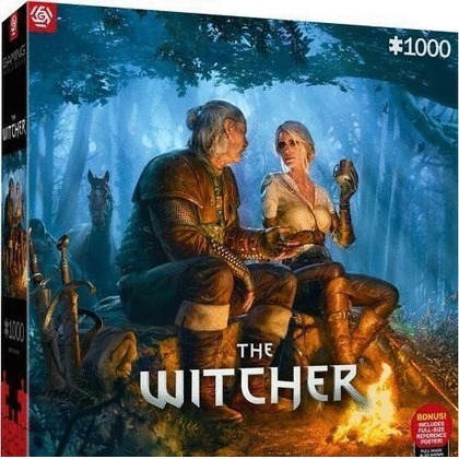 Puzzle 1000 The Witcher (Wiedźmin) Journey of Ciri