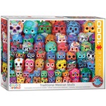 Puzzle 1000 Traditional Mexican Skulls 6000-5316