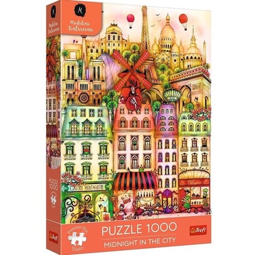 PUZZLE 1000 Trefl Premium Plus Midnight in the City O północy w Paryżu 12073