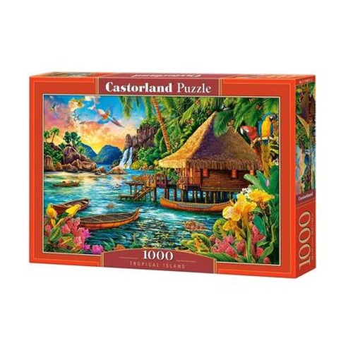 Puzzle 1000 Tropical Island CASTOR