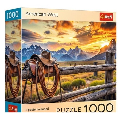 Puzzle 1000 USA Collection: America West TREFL
