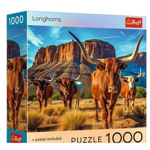 Puzzle 1000 USA Collection: Longhorns TREFL