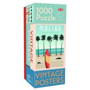 Puzzle 1000 Vintage Cities Malibu