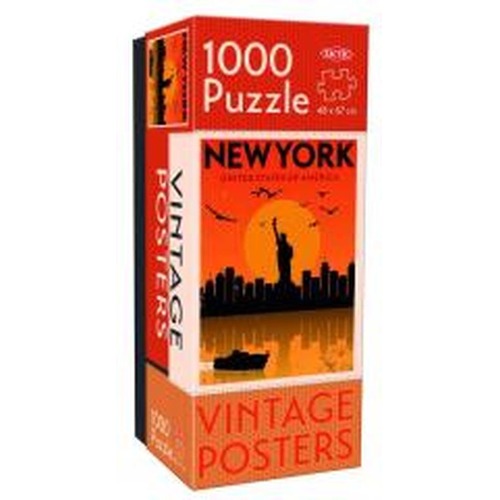 Puzzle 1000 Vintage Cities New York