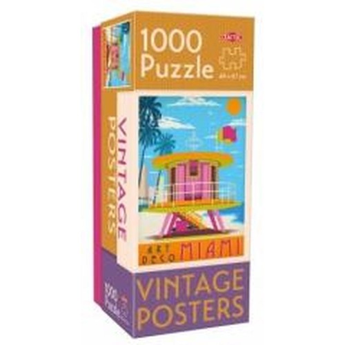 Puzzle 1000 Vintage Miami