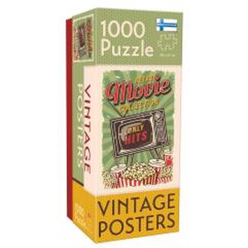 Puzzle 1000 Vintage Retro Movie Collection