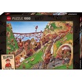 Puzzle 1000 Wanted!-Fred, Loup