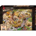 Puzzle 1000 Wanted!-Tonio, Loup