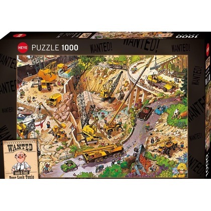 Puzzle 1000 Wanted!-Tonio, Loup