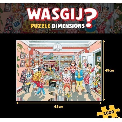 Puzzle 1000 Wasgij Jumbo Retro metamorfoza