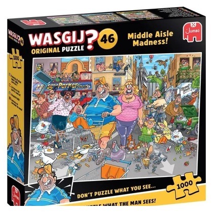 Puzzle 1000 Wasgij Jumbo Retro szał zakupów