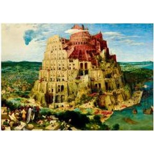 Puzzle 1000 Wieża Babel, Brueghel