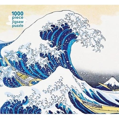 Puzzle 1000 Wielka fala w Kanagawie Hokusai Katsus