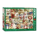 Puzzle 1000 Świąteczne kartki