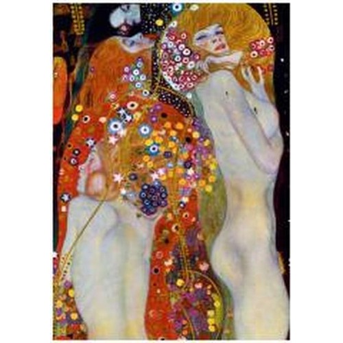 Puzzle 1000 Wodne serpentyny, II Gustav Klimt