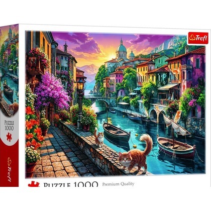 Puzzle 1000 Włoskie wakacje TREFL