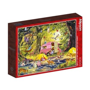 Puzzle 1000 Wróżkowy camping z przyjaciółmi