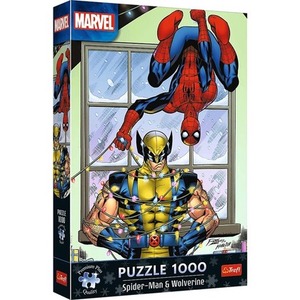 Puzzle 1000 XMAS Spider-Man & Wolverine 12088