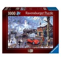 Puzzle 1000 Zimowy dworzec