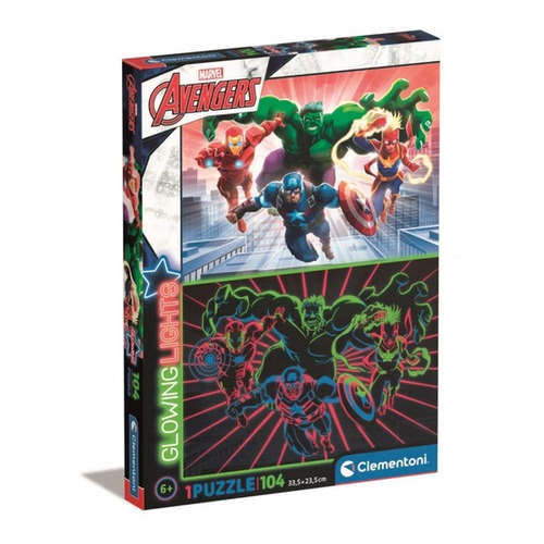 Puzzle 104 elementy Avengers 