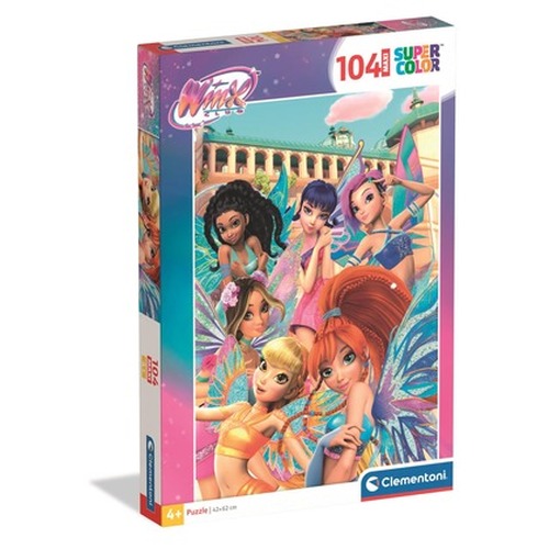 Puzzle 104 Maxi Super kolor Winx 23004