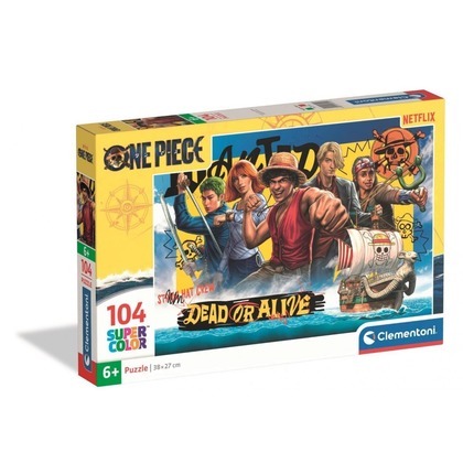 Puzzle 104 Super Color One Piece Netflix