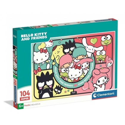 Puzzle 104 Super Hello Kitty 2