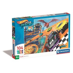 Puzzle 104 Super Kolor Hot Wheels 25760