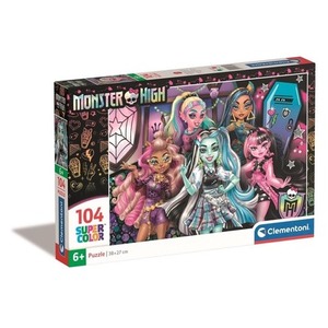 Puzzle 104 Super Kolor Monster High