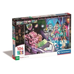 Puzzle 104 Super Kolor Monster High