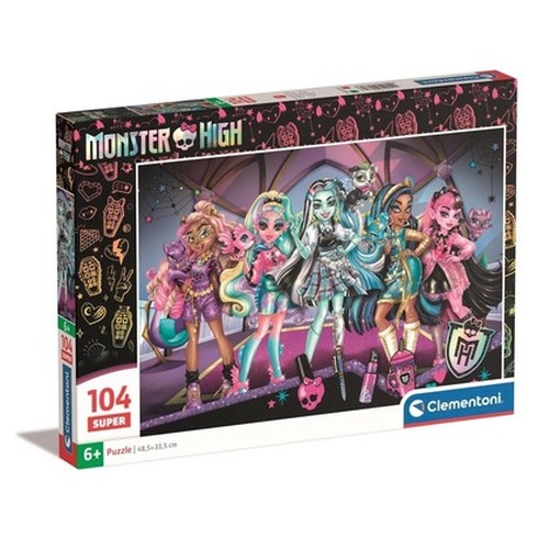 Puzzle 104 Super Monster High