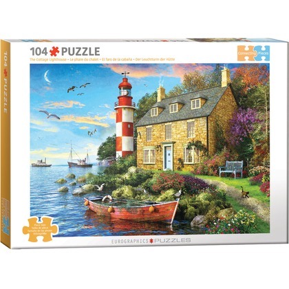 Puzzle 104 The Cottage Lighthouse by Dominic Davison 6704-6024