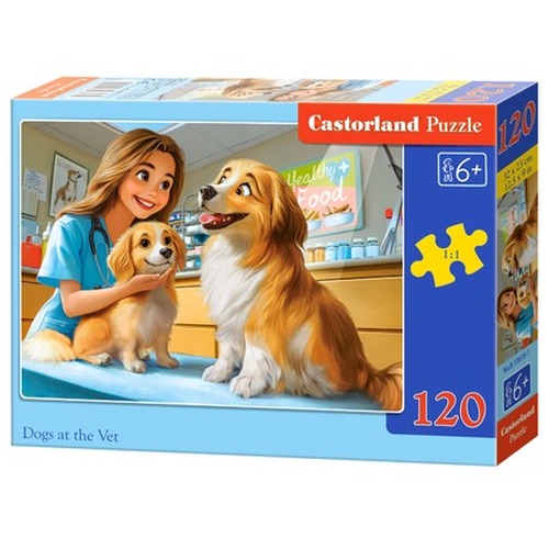 Puzzle 120 Dogs at the Vet B-13616-1