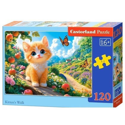 Puzzle 120 Kitten\'s Walk CASTOR