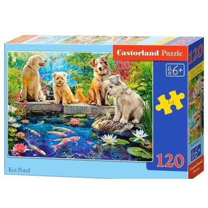 Puzzle 120 Koi Pond CASTOR