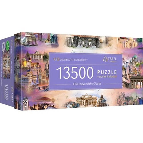 Puzzle 13500 UFT Cities Beyond the Clouds 81030