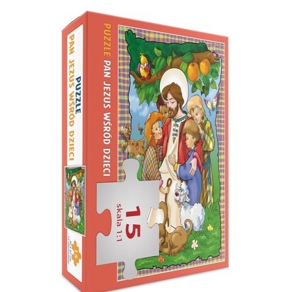 Puzzle 15 - Pan Jezus wśród dzieci
