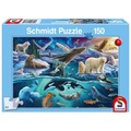 Puzzle 150 el. Arktyczne zwierzęta