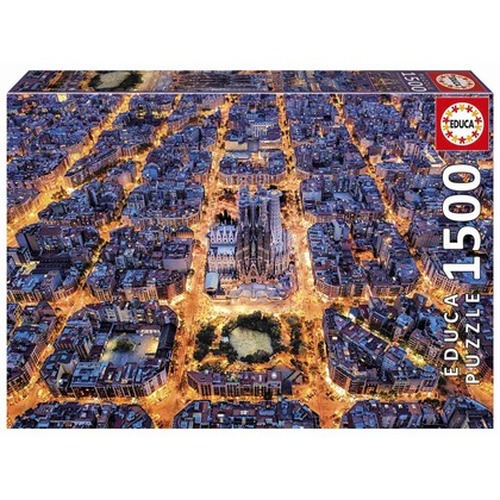 Puzzle 1500 Barcelona Hiszpania 113436