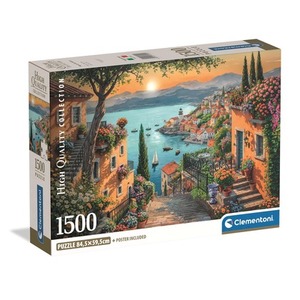 Puzzle 1500 Compact  Steps to the Harbor 31729