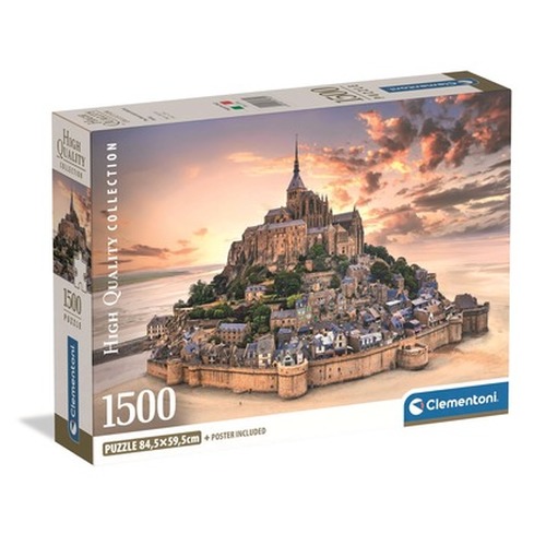 Puzzle 1500 Compact  The Mount Saint Michel Rising 31730