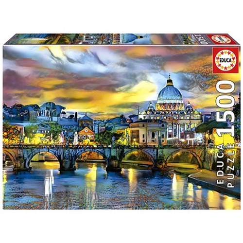 Puzzle 1500 el. Bazylika św. Piotra / Watykan