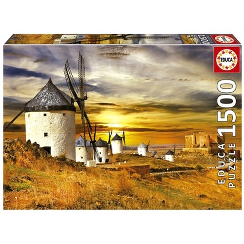 Puzzle 1500 el. Consuegra / Hiszpania