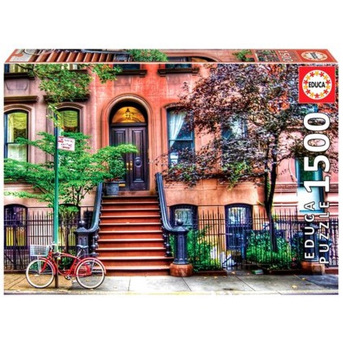 Puzzle 1500 el. Greenwich Village / Nowy Jork