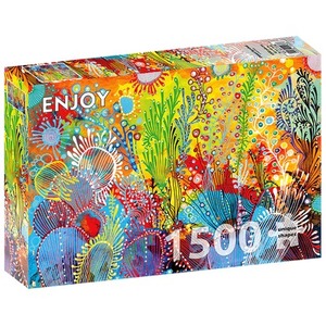 Puzzle 1500 el. Pustynne rośliny