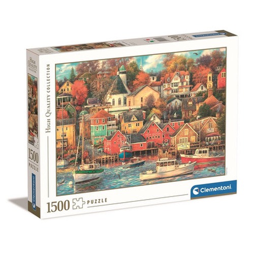 Puzzle 1500 elementów High Quality, Port dobrych czasów